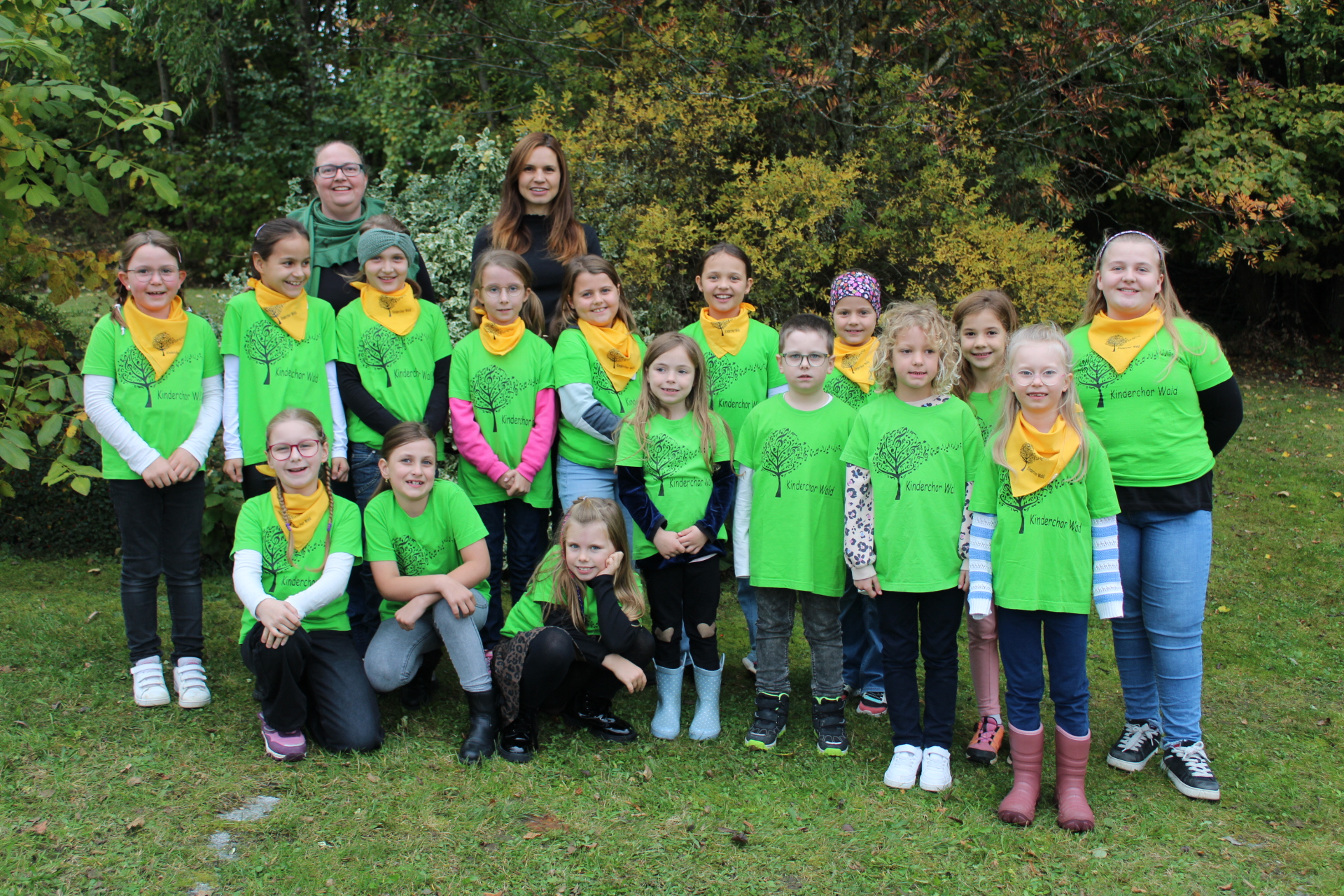 kinderchor wald zell gruppenbild 1